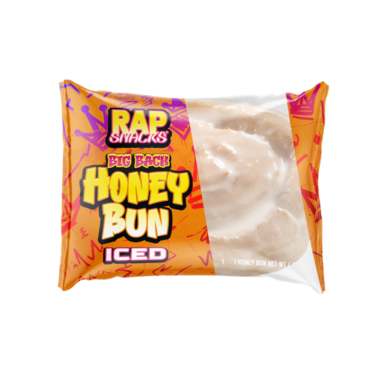 Rap Snacks Big Back Iced Honey Buns (4.75oz)