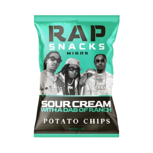 Sour Cream With A Dab Of Ranch Potato Chips (2.5oz)