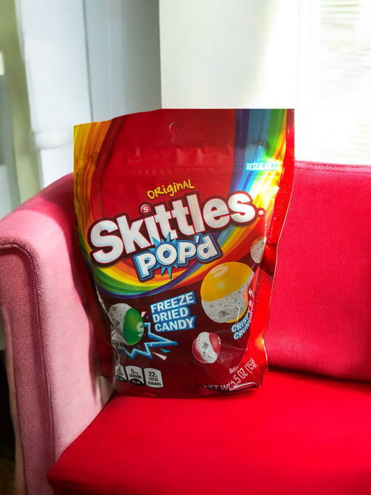 Skittles popd Freeze dried