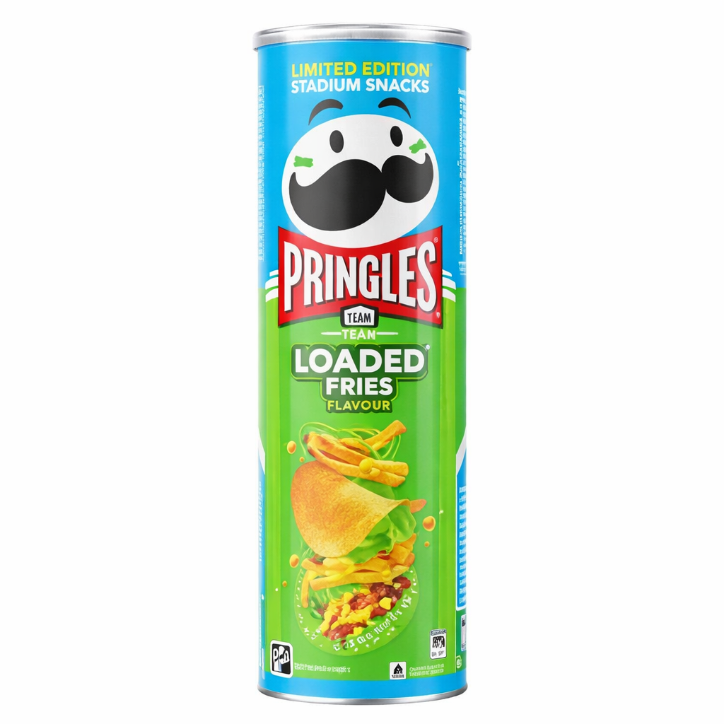 Pringles Limited Edition Stadium Snacks - Team Loaded Fries (165g) (Germany) 4ct