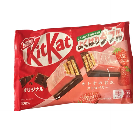 Double strawberry KitKkat
