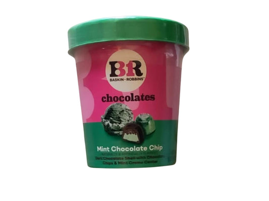 B&R  mint chocolate chip ice cream